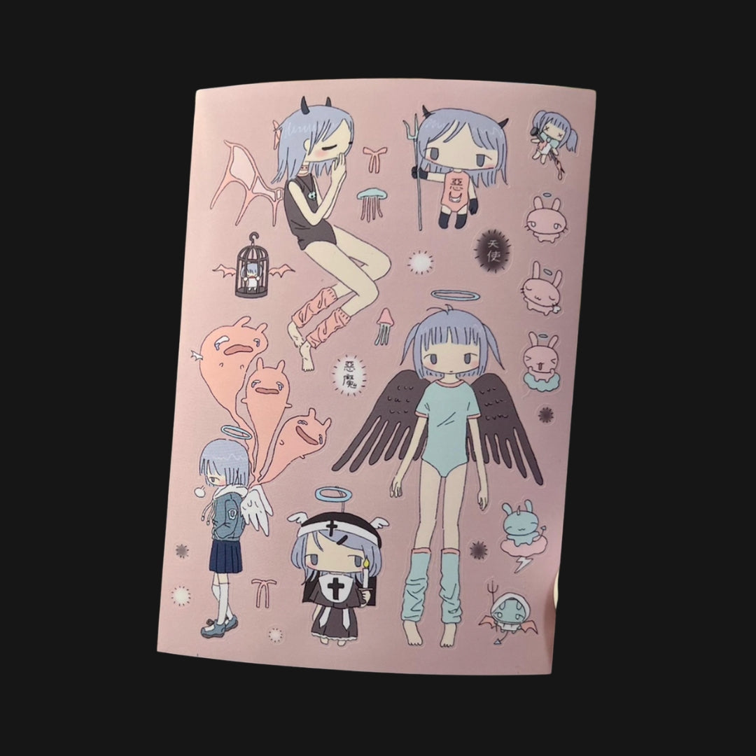 KAOLATREE - ANGEL AND DEMON STICKER SHEET