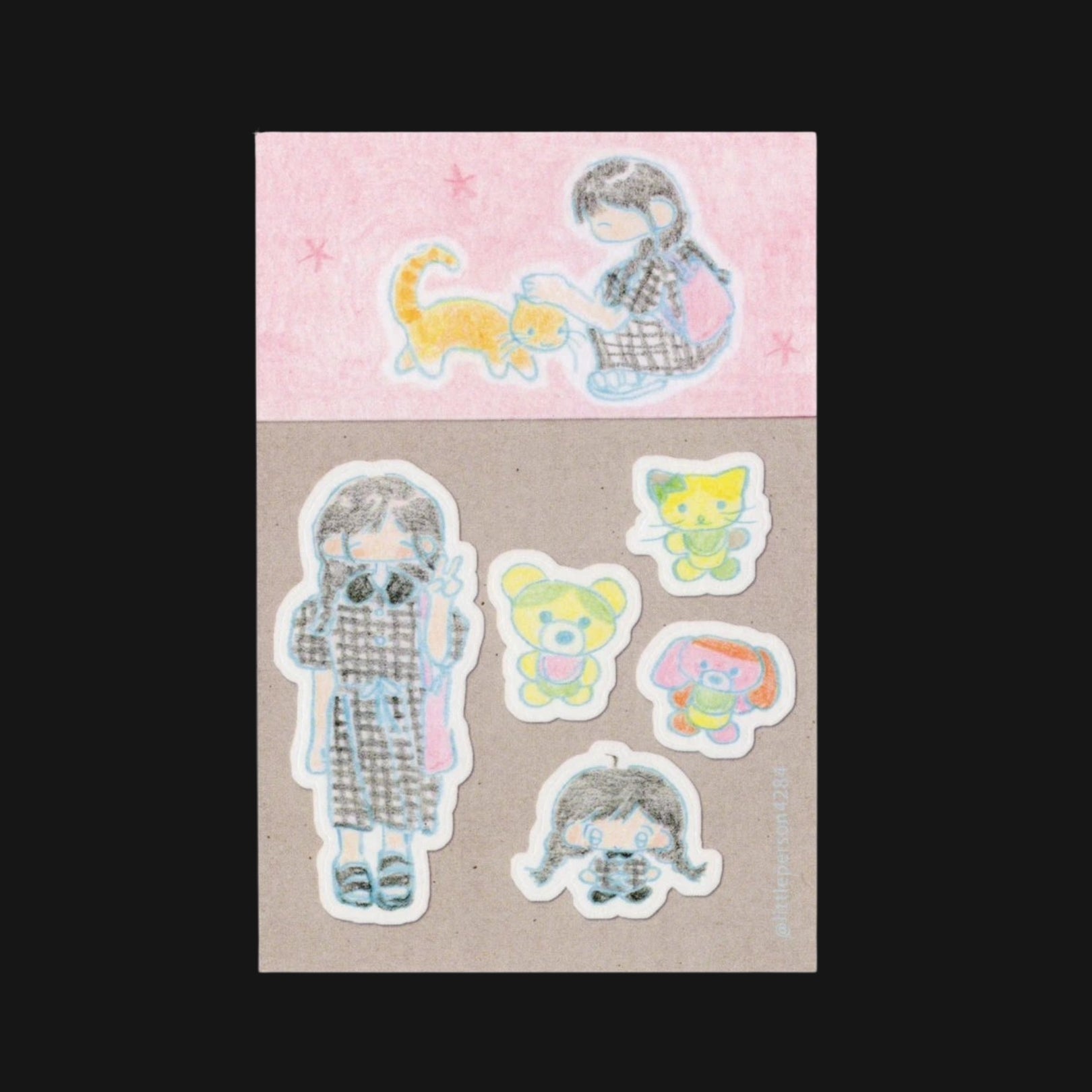 LITTLE PERSON - SUMMER MEMORY STICKER SHEET