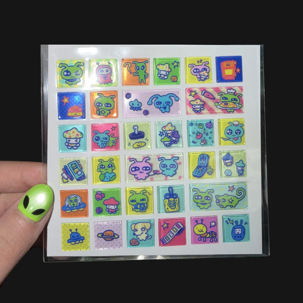 INNER REFLECTION - JELLY CUBES STICKER SHEET