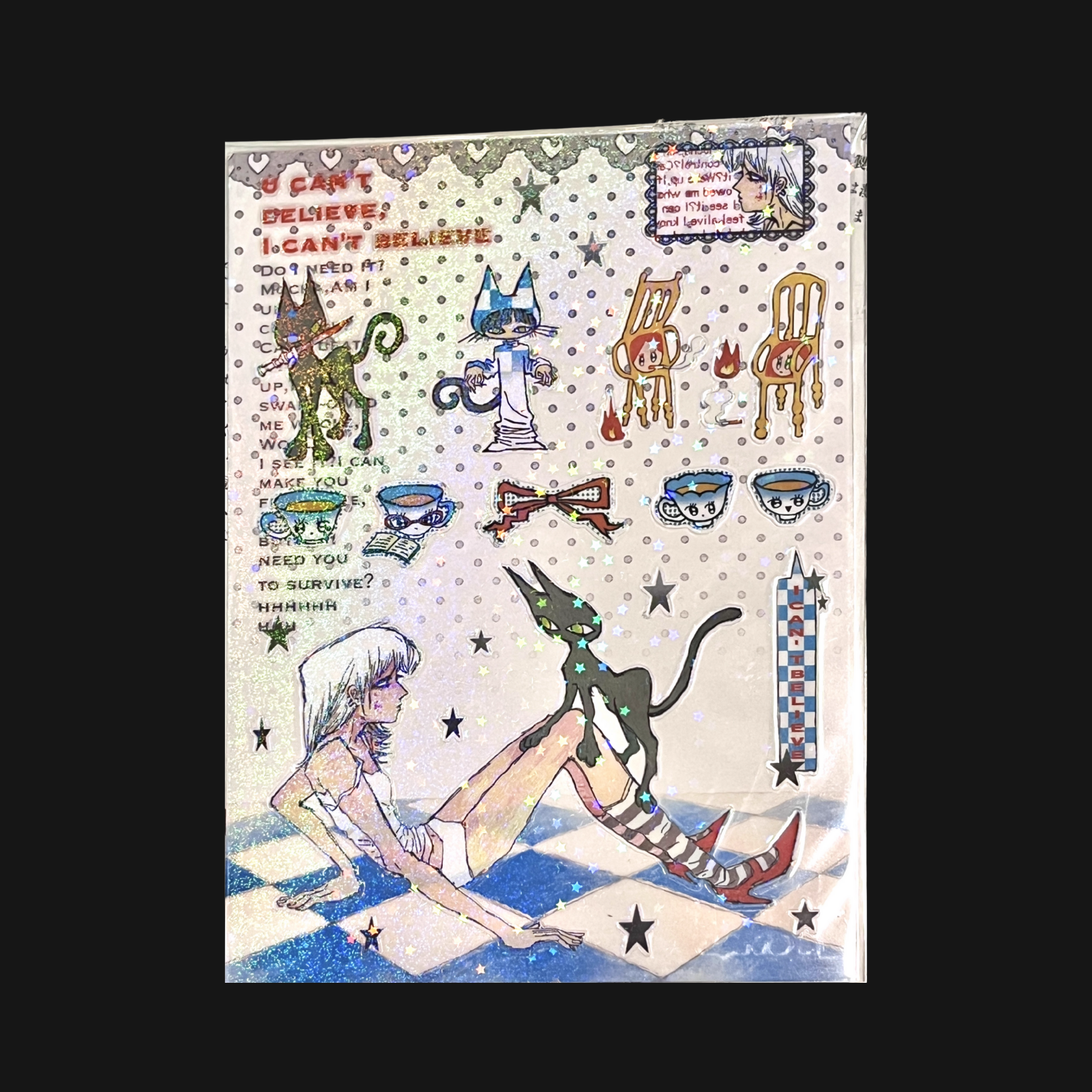 OOOCTOPUS X ACCIO - Y2K STICKER SHEET