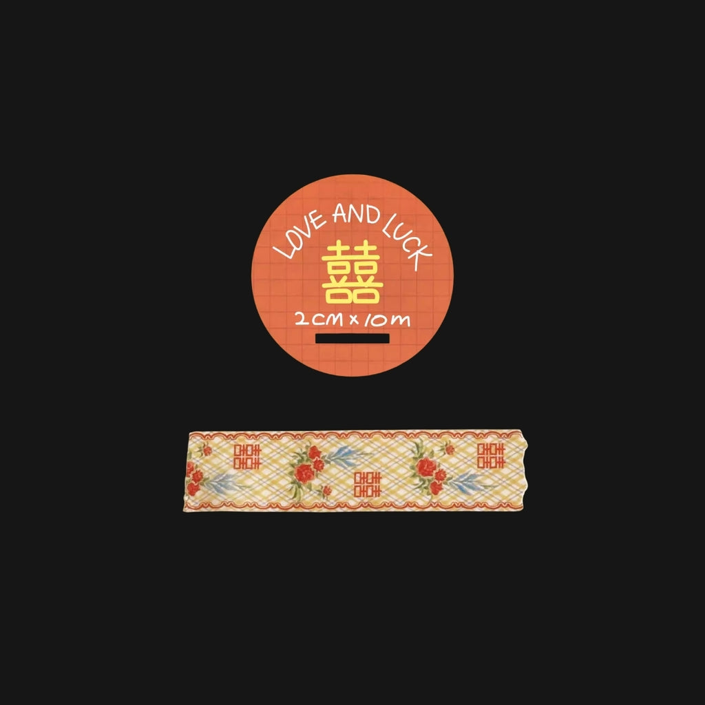 ROILLI PLAYGROUND - LOVE & LUCK STICKER TAPE