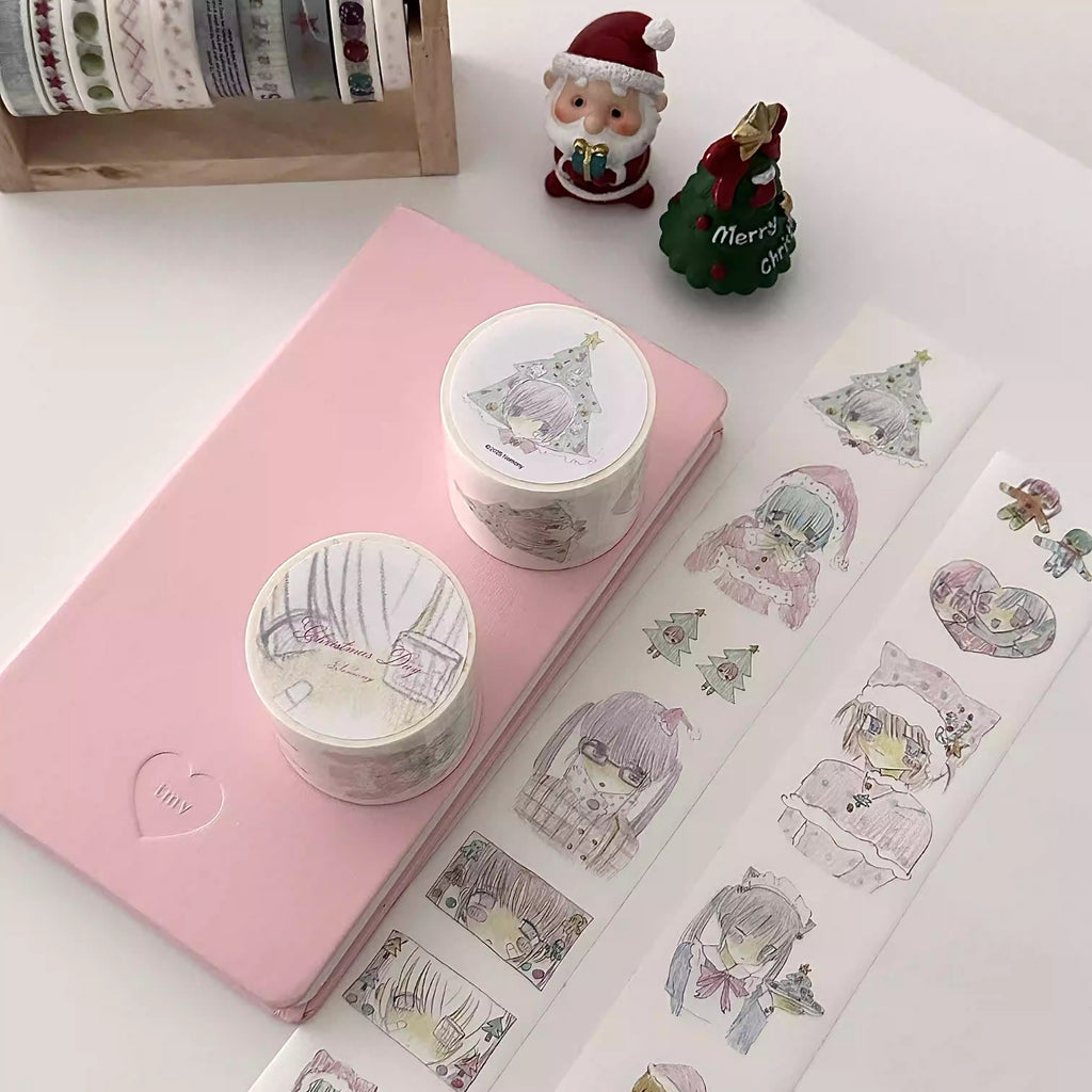 NEMONY - CHRISTMAS DAY STICKER ROLL