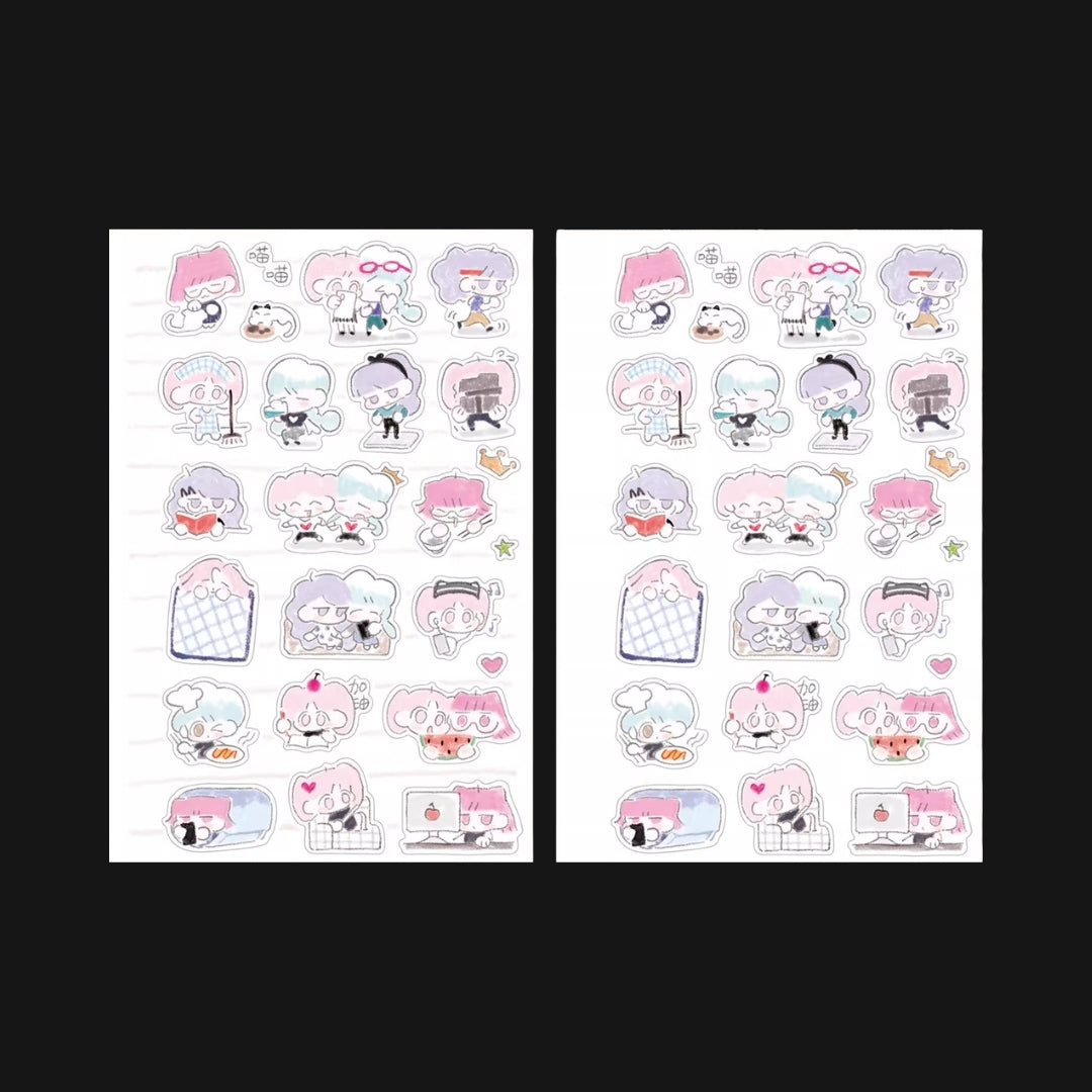 AGUGU - DAILY ACTIVITIES STICKER SHEET