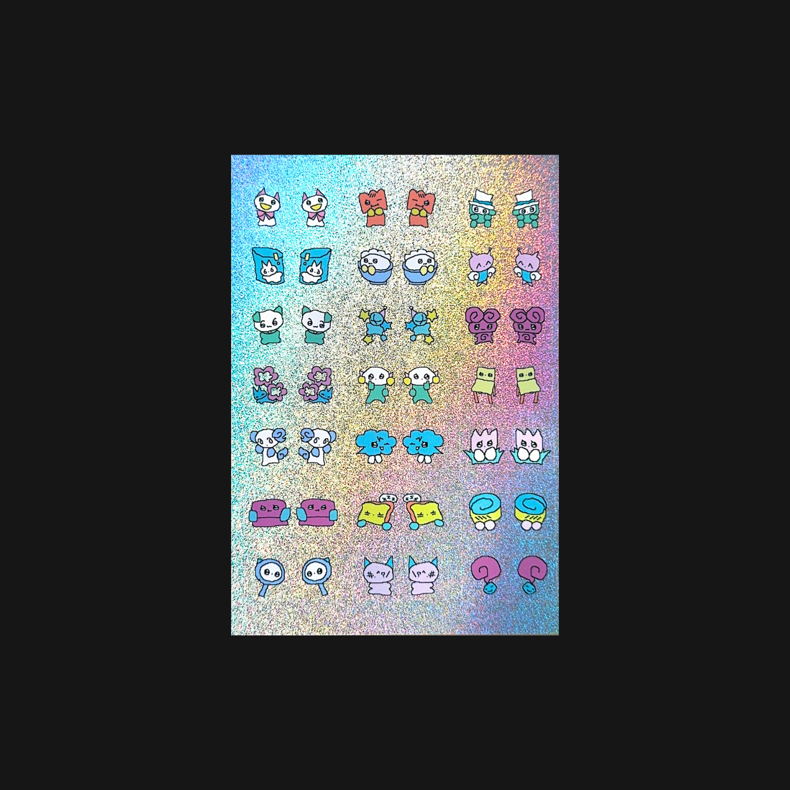 YAO x Creamhoney - Index Label Sticker Sheet