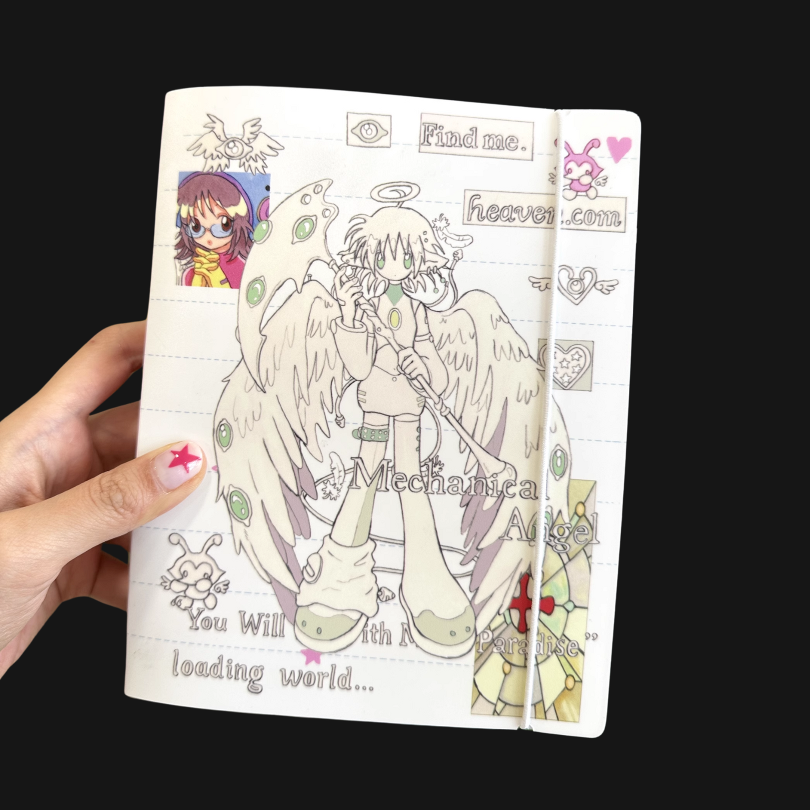 Oliwa x Accio - Mechanical Angel A6 Binder