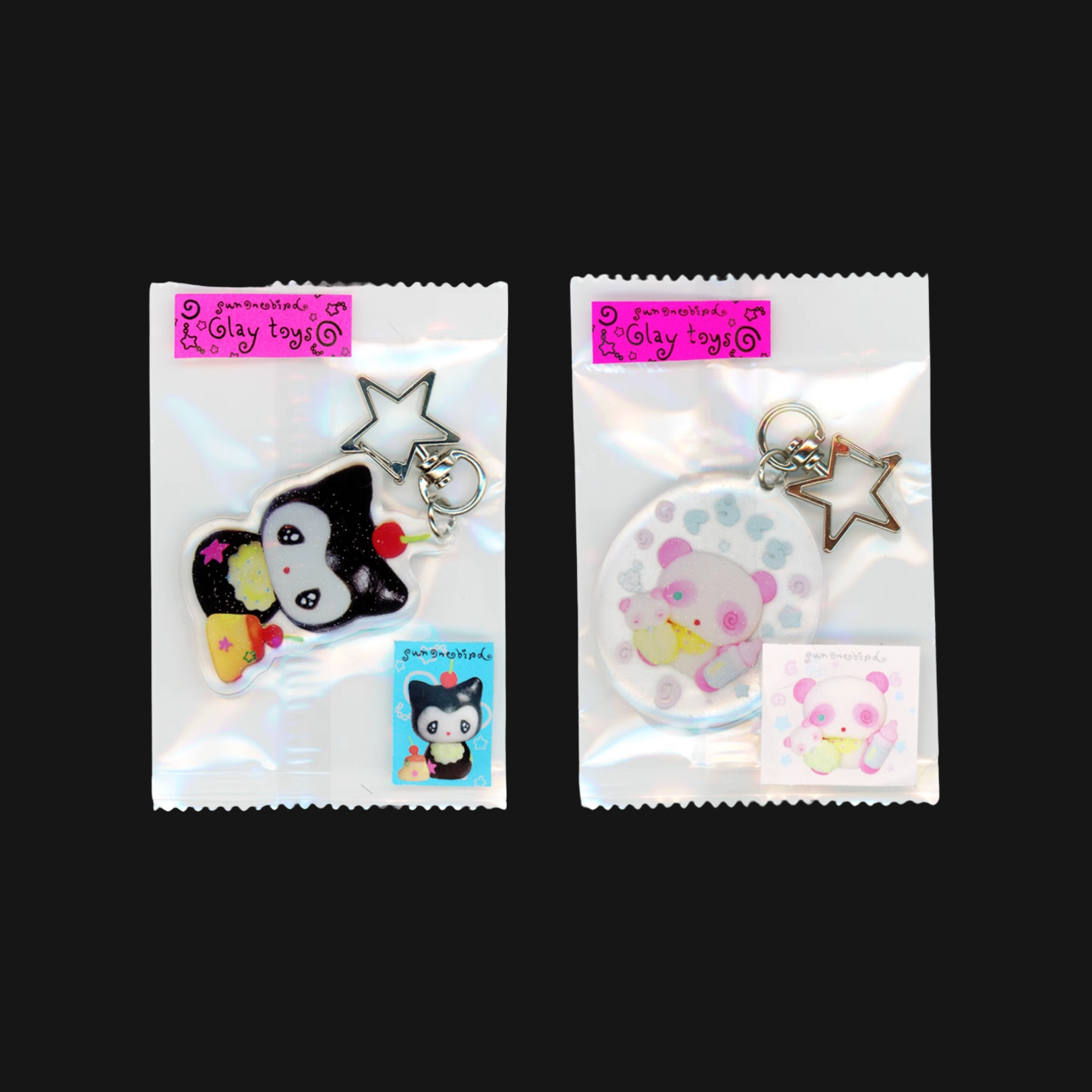 Sunonebird - Clay Toys Keychain