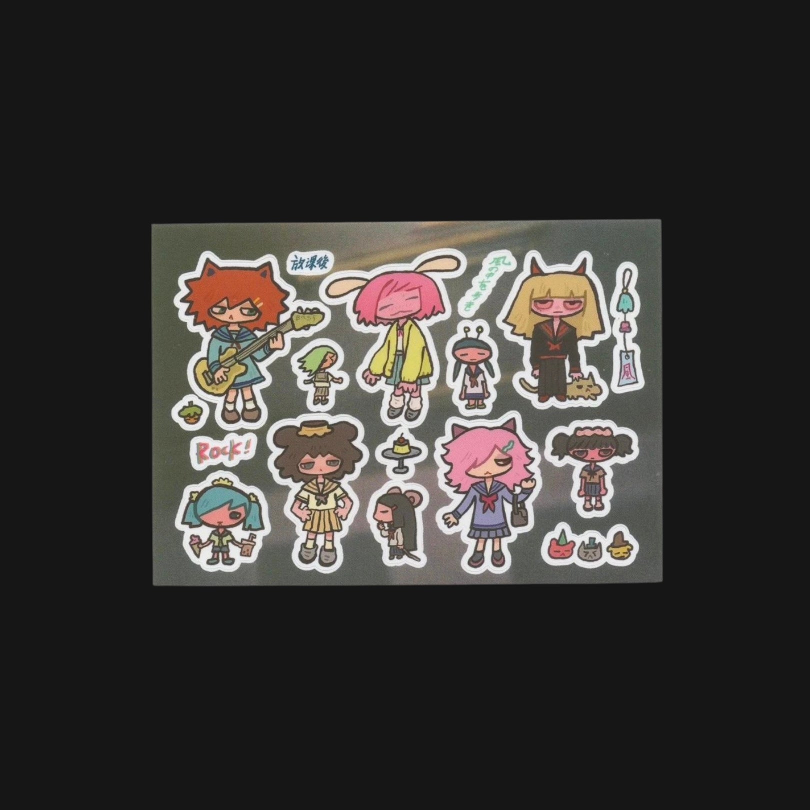 ELEVATOR TO HELL - ANIMAL CAMPUS STICKER SHEET