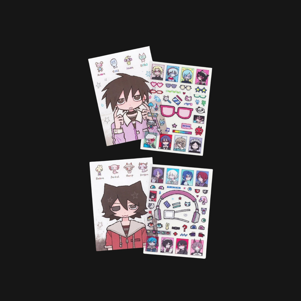 ELEVATOR TO HELL - HETEROCHROMIA STICKER SHEET
