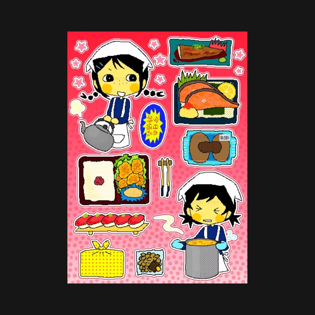 TOOTH STORE - CULINARY TALES STICKER SHEET