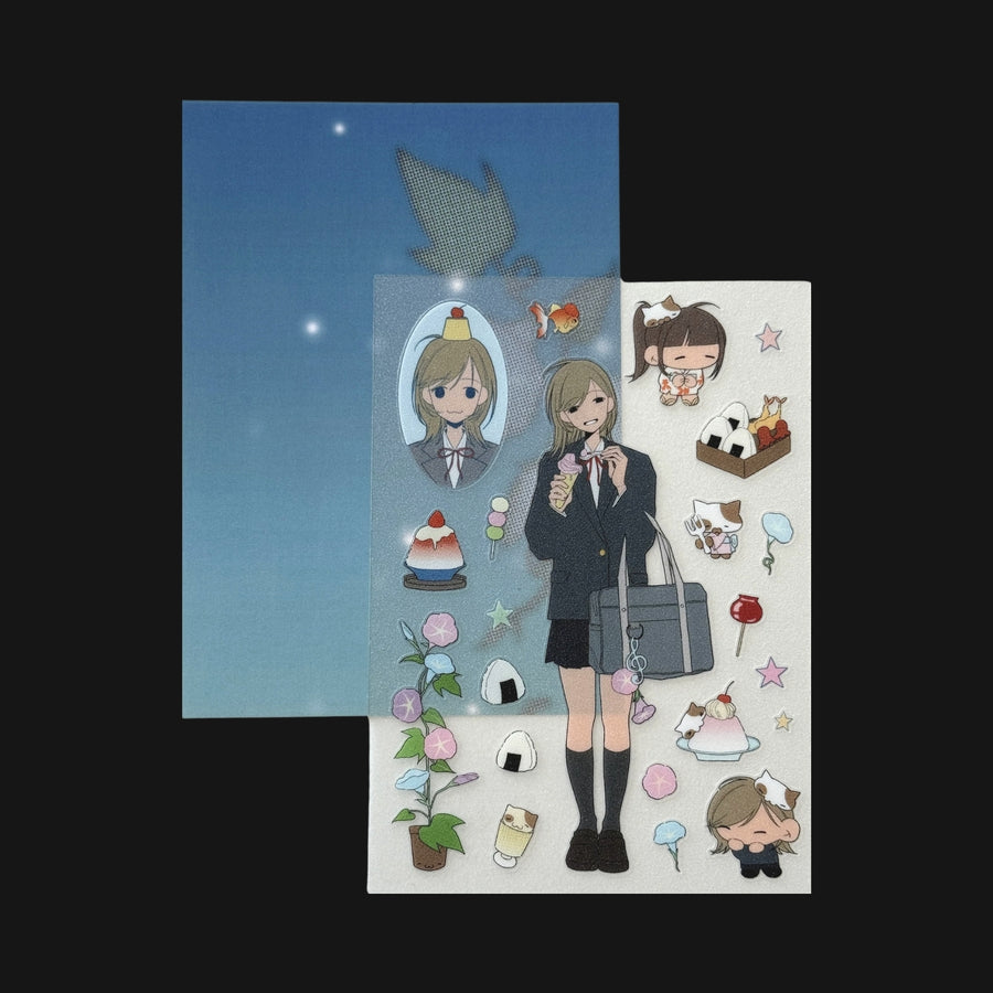 UNDERWATER - MORNING GLORY STICKER SHEET