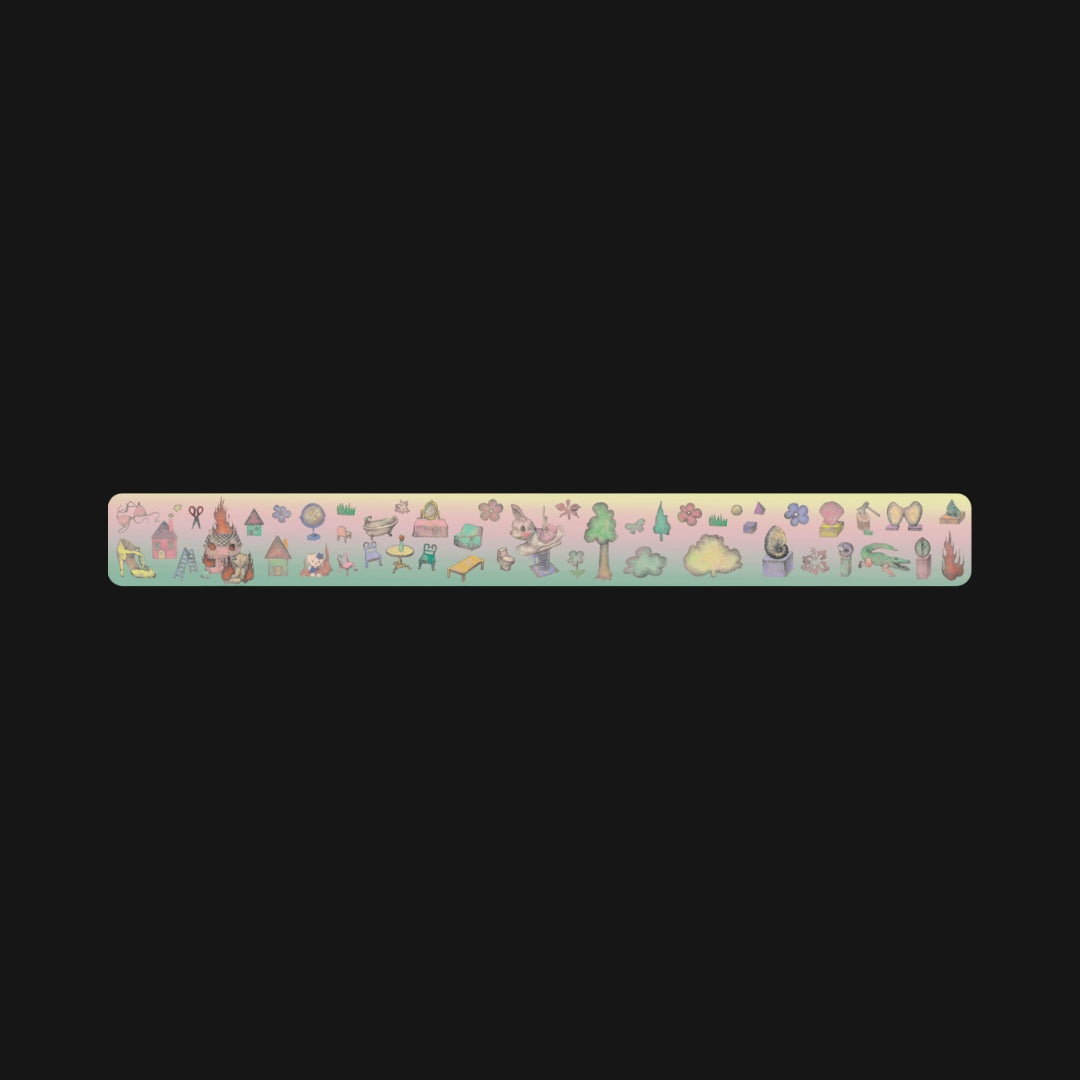 RUDEFISH - HOLE STICKER ROLL