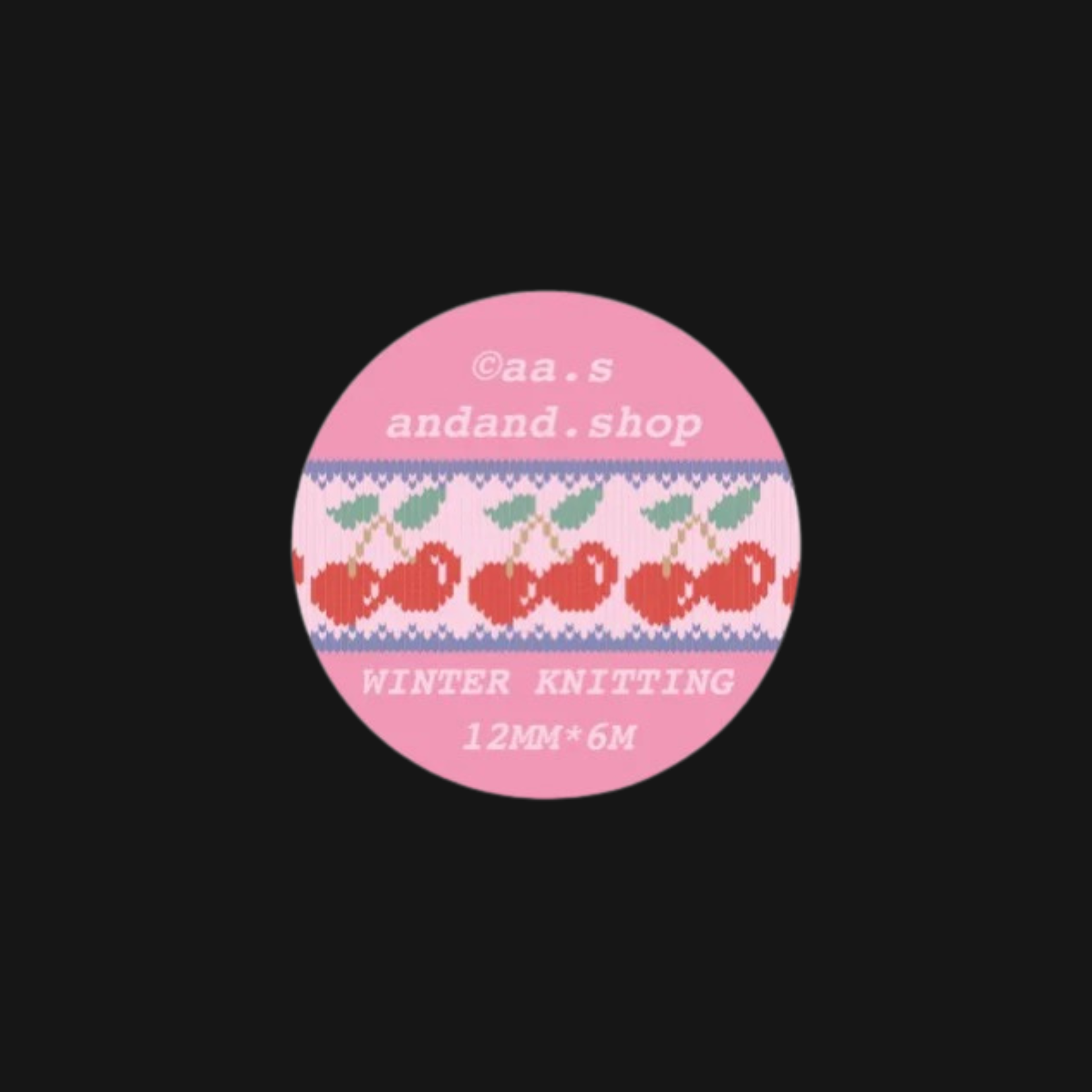 AndAnd. - Winter Sweater Sticker Roll