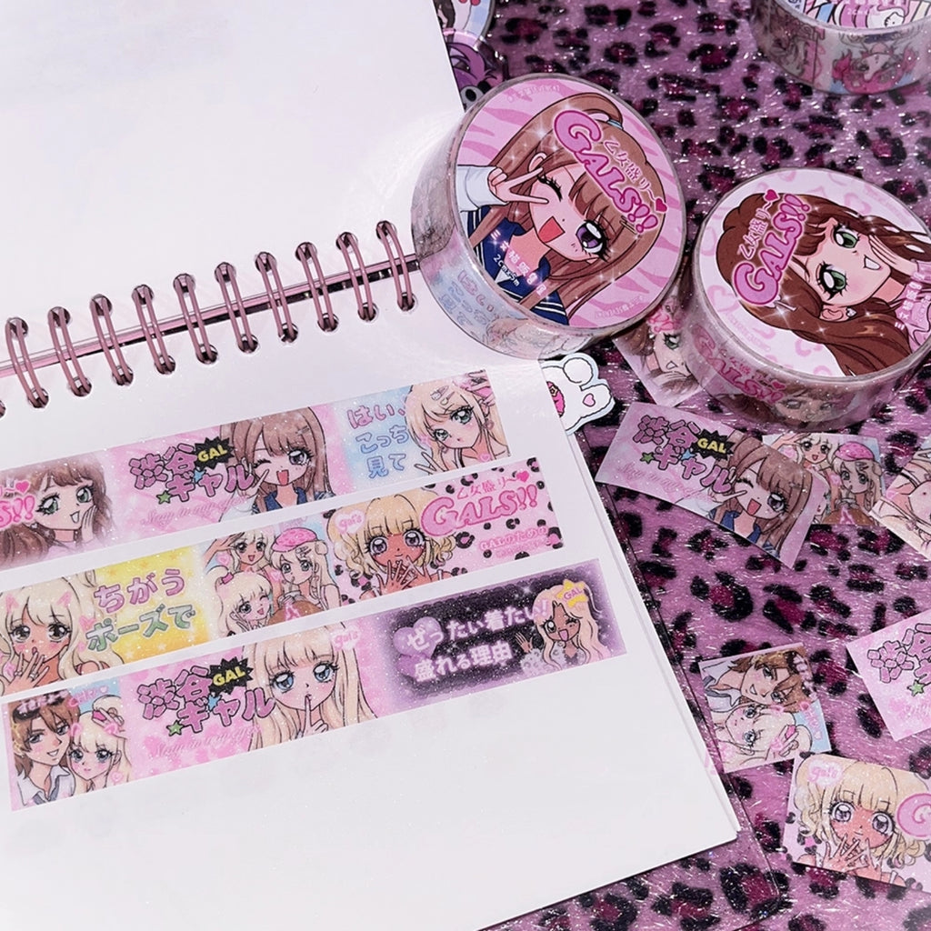 SEVENCAT - GALS STICKER ROLL