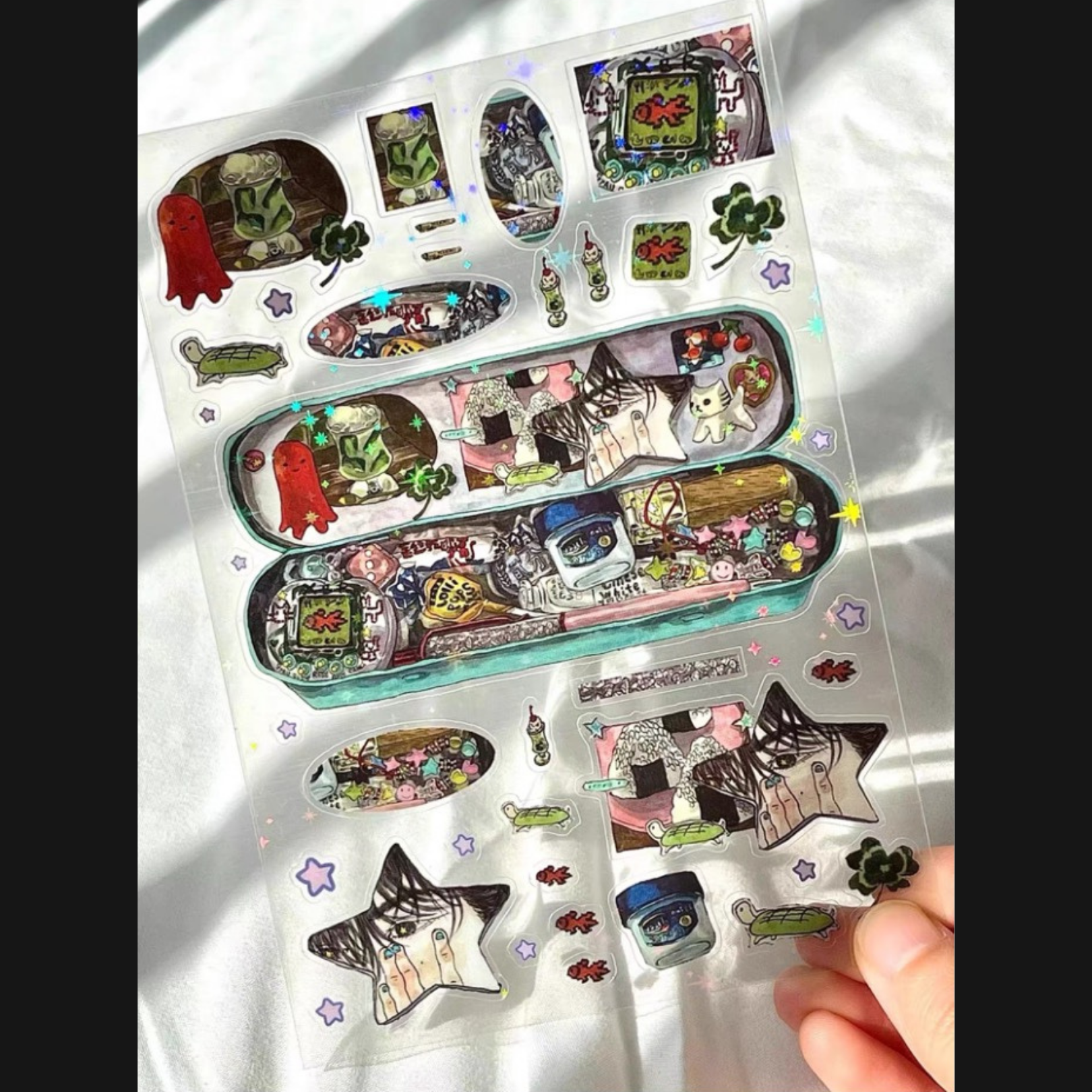 RUILIN ZHAO - BLUE TIN STICKER SHEET
