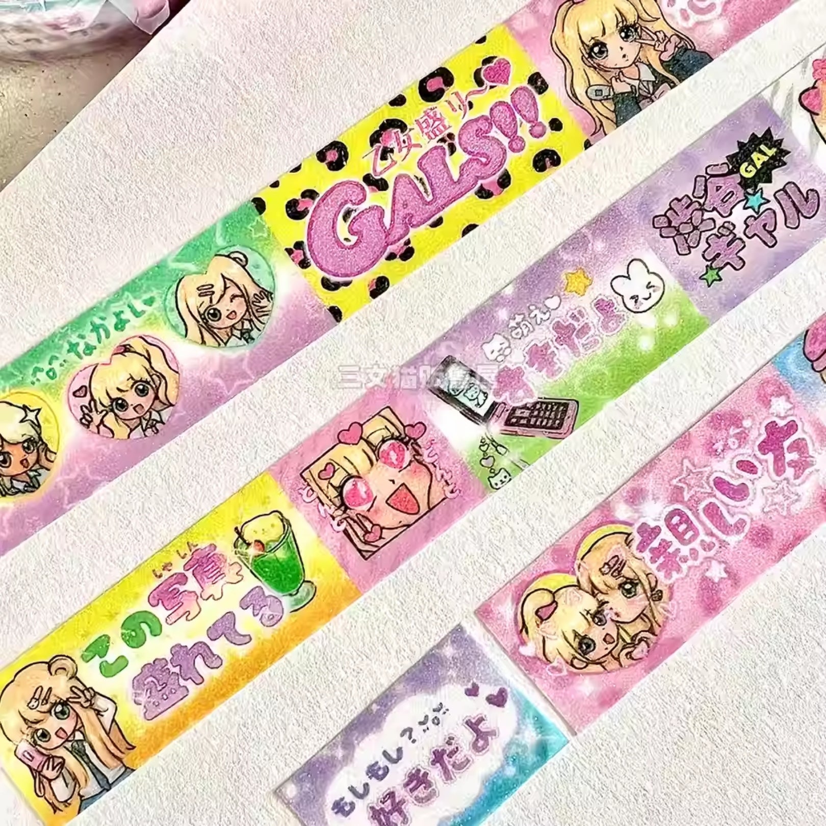 SEVENCAT - SHIBUYA GYARU STICKER ROLL