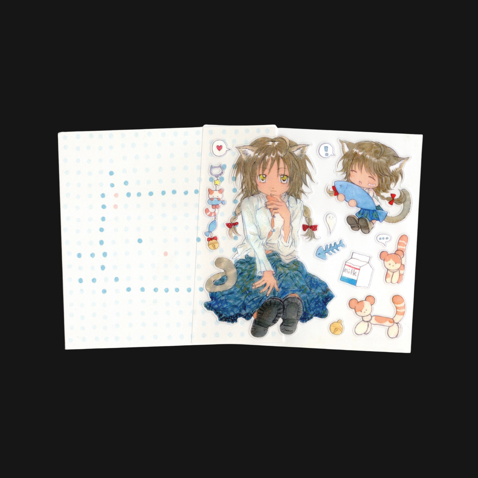 LIGHTEDSNOW - CAT CAT STICKER SHEET