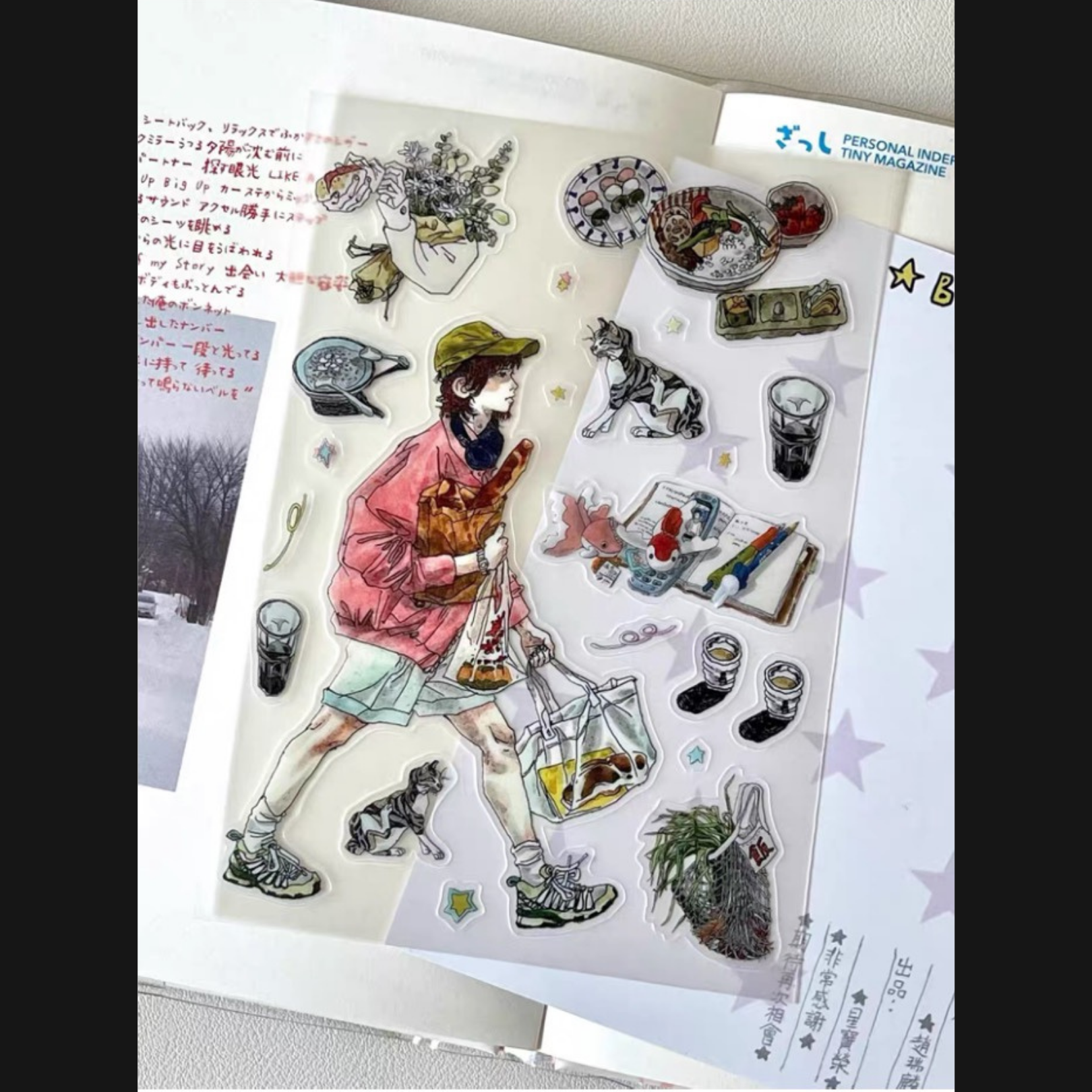 RUILIN ZHAO - FRIDAY AFTER CLASS STICKER SHEET