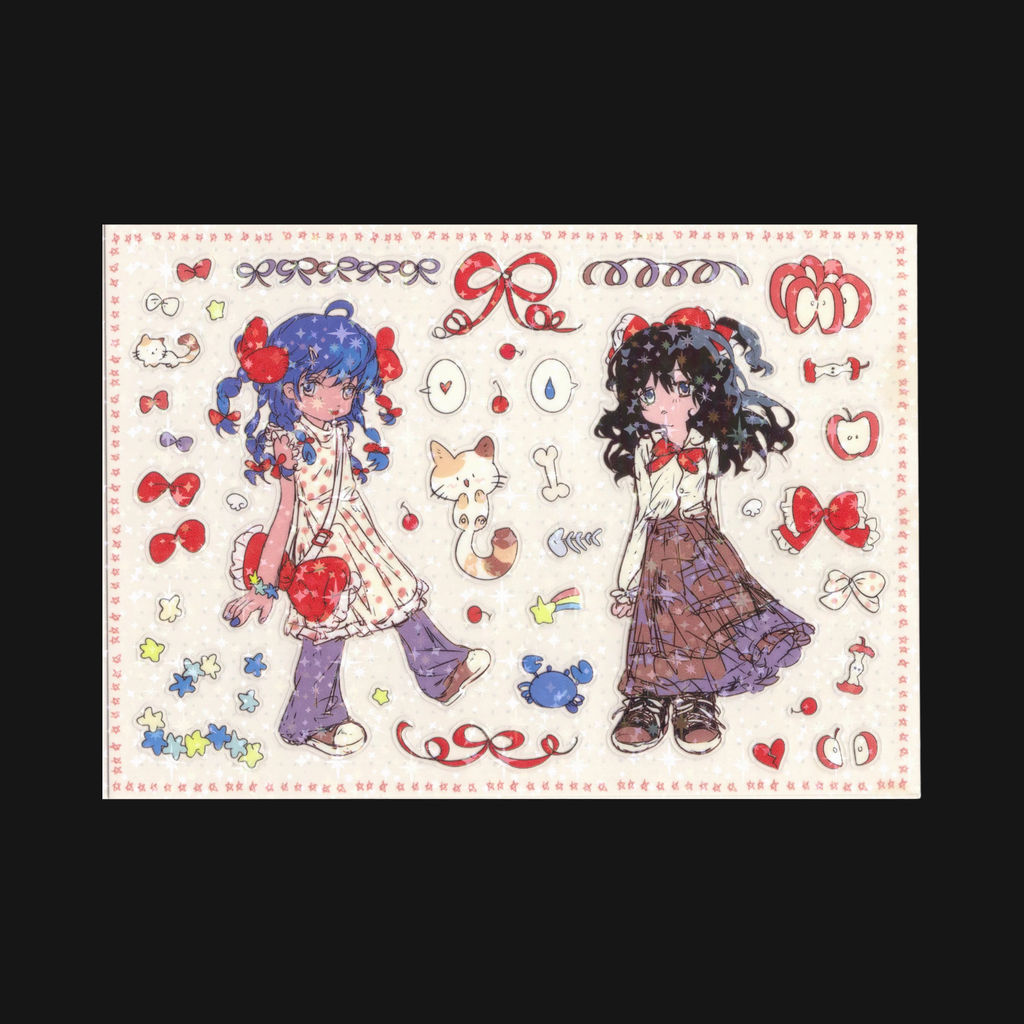 LIGHTEDSNOW - ORIGINAL SERIES STICKER SHEET