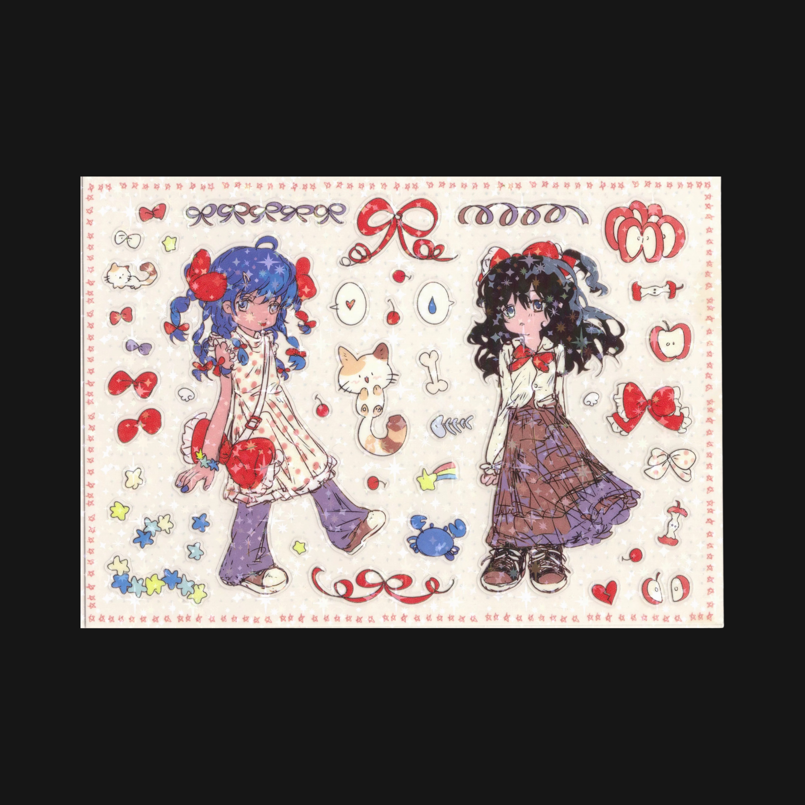 LIGHTEDSNOW - ORIGINAL SERIES STICKER SHEET