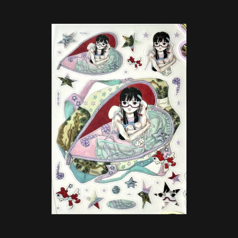 RUILIN ZHAO - HEART ROOM STICKER SHEET