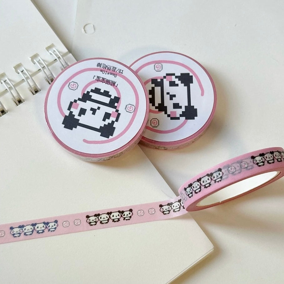 EAT HOT - CUTE PIXEL SERIES STICKER ROLL
