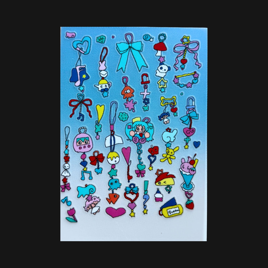 CREAMHONEY - CHARMS STICKER SHEET