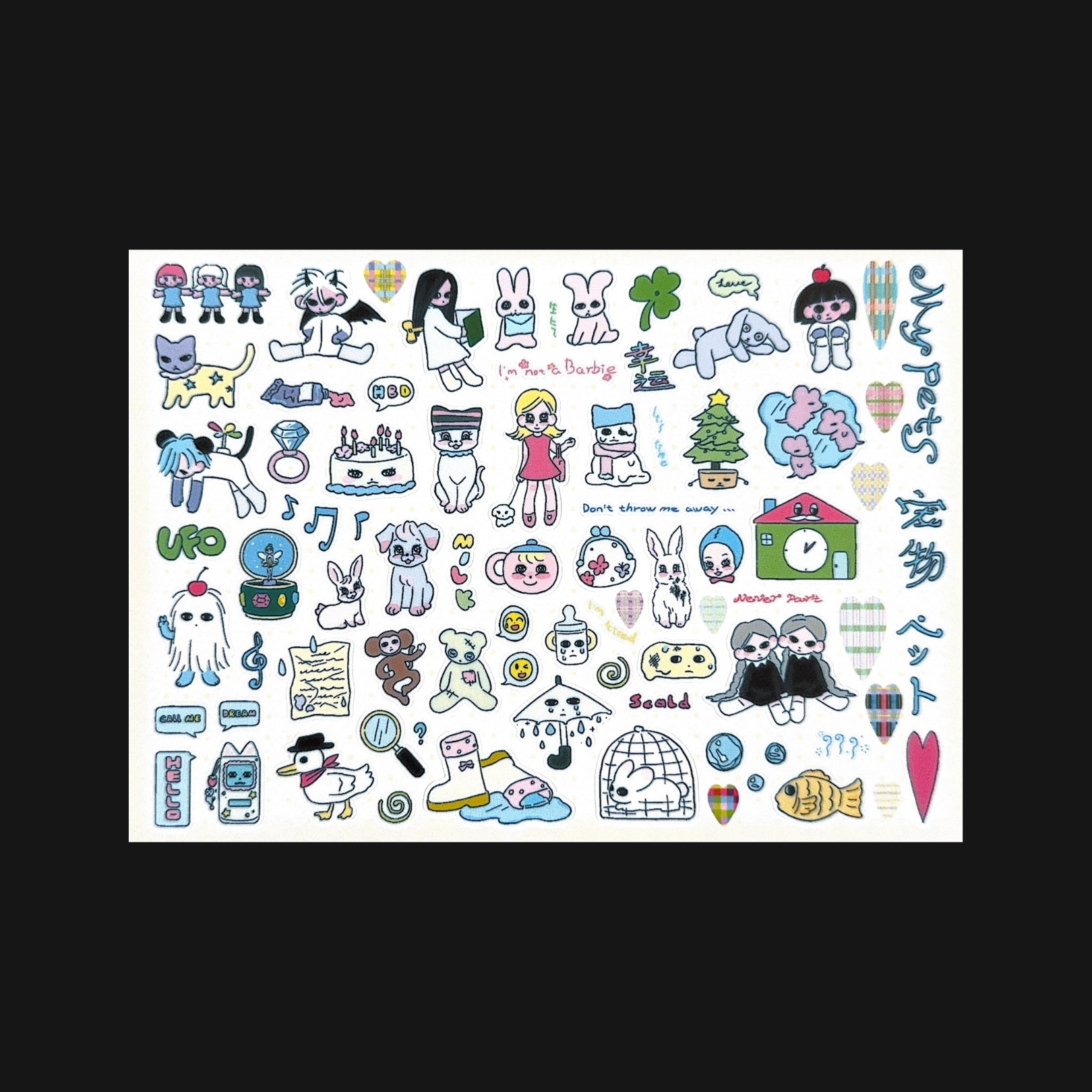 SODDERRORS - Pet Sticker Sheet