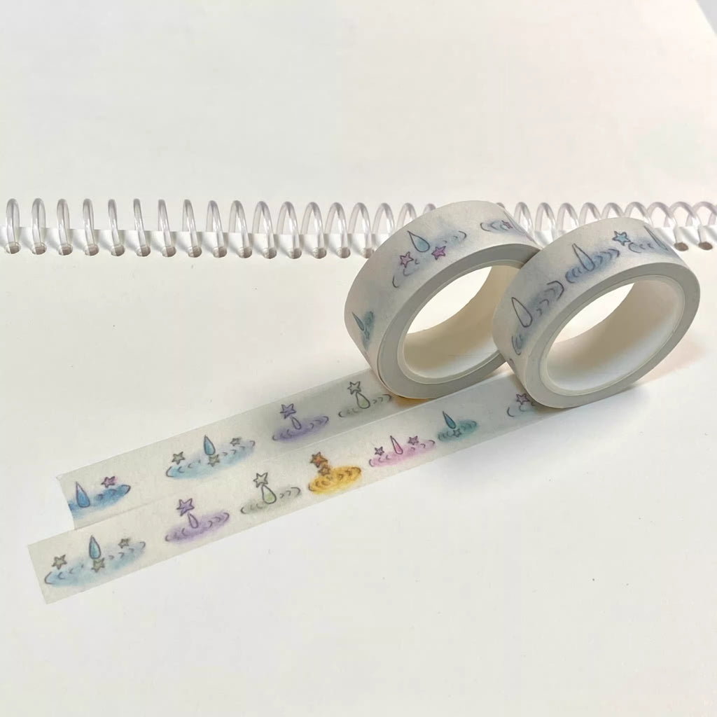 AGNELLO - HUMID SEASON WASHI TAPE STICKER ROLL