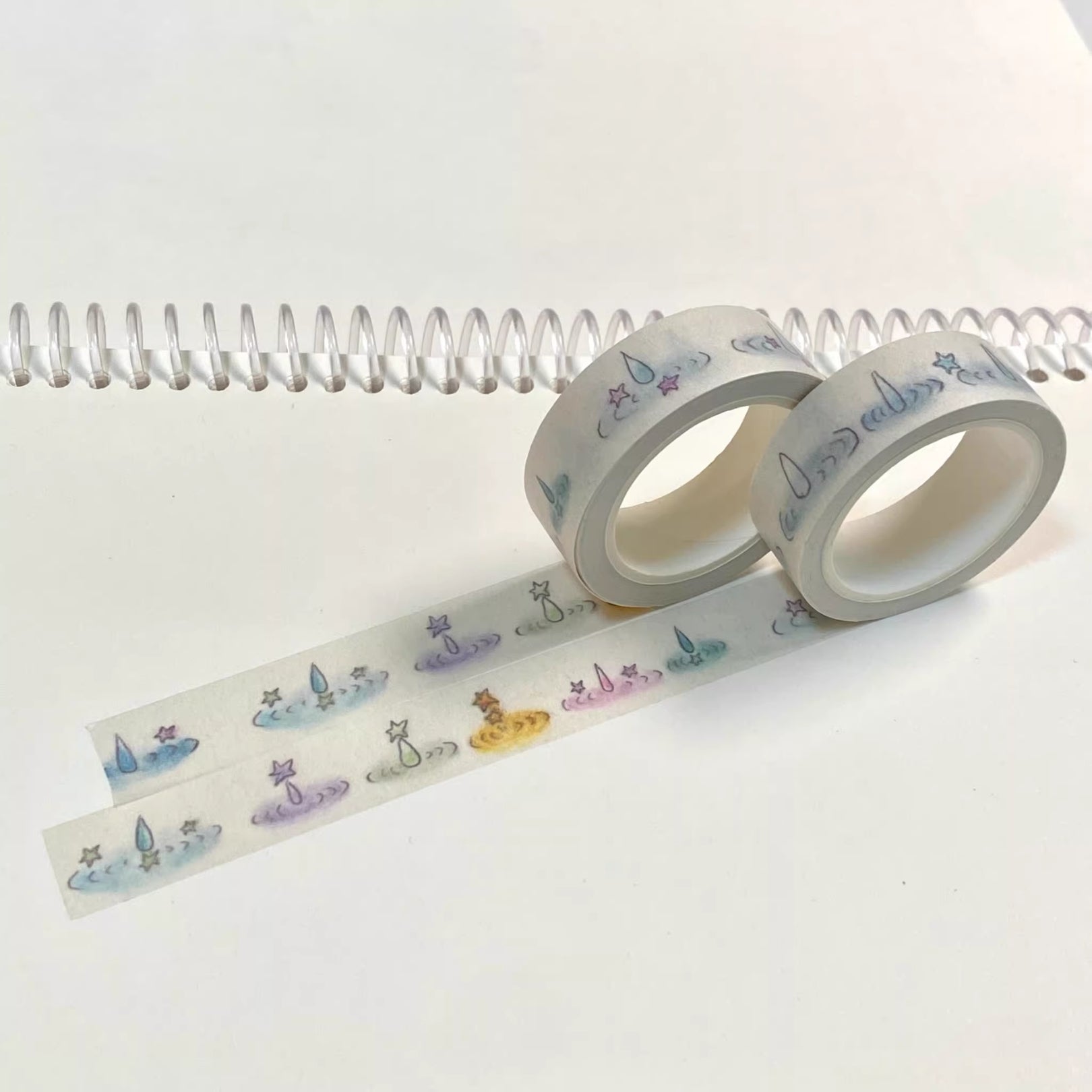 AGNELLO - HUMID SEASON WASHI TAPE STICKER ROLL