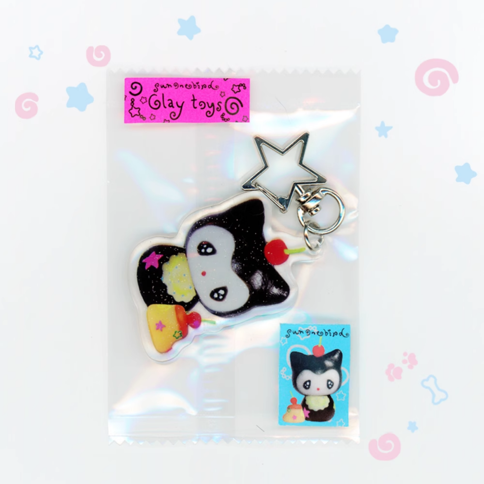 Sunonebird - Clay Toys Keychain