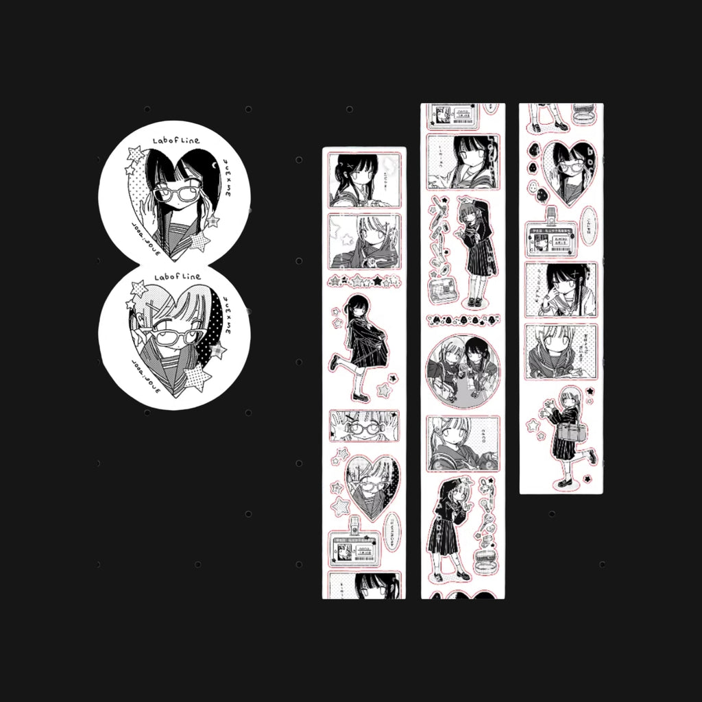LAB OF LINE - ELECTRIC WAVE ON AIR STICKER ROLL
