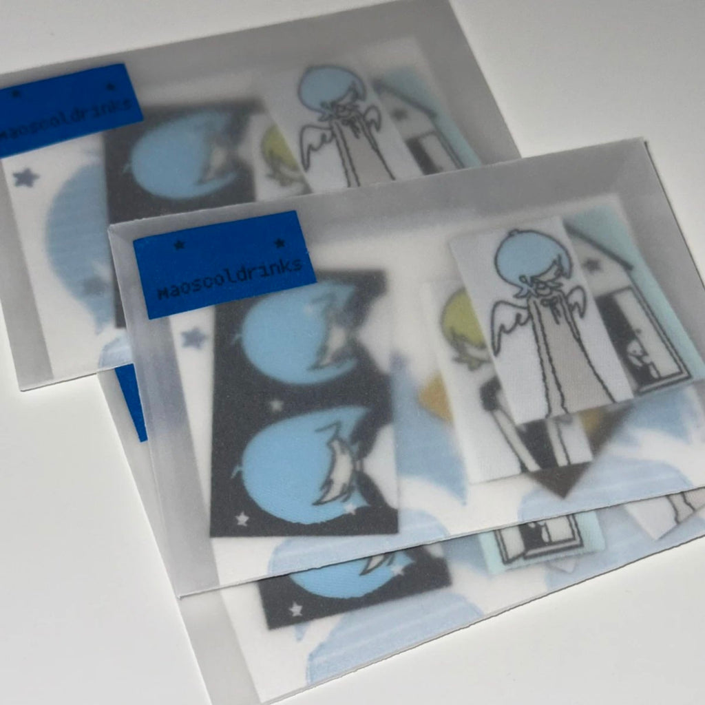 COLDRINKS - PASS BY ANGEL FABRIC STICKER PACK