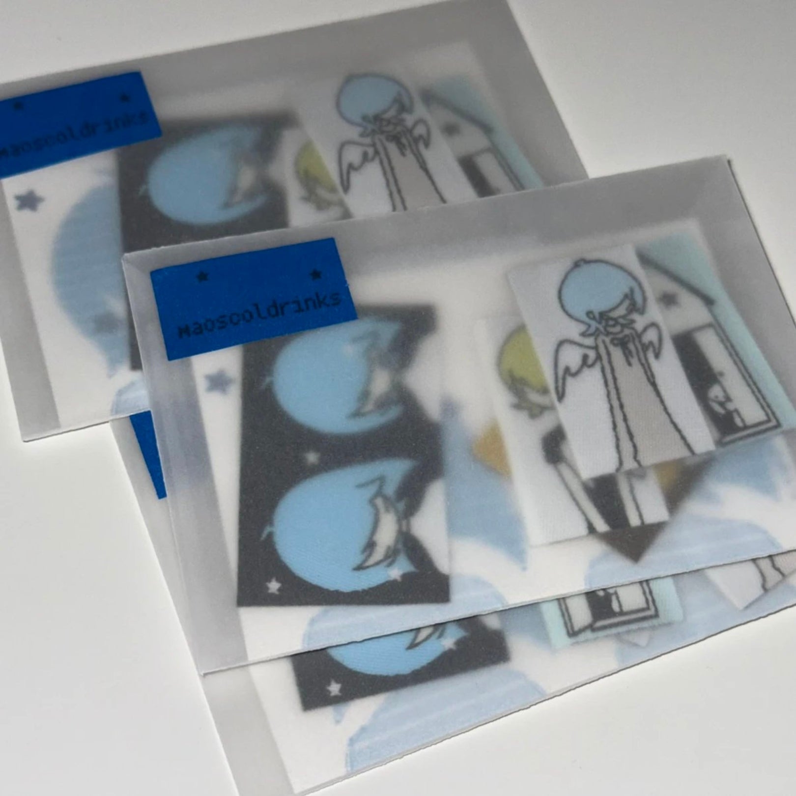 COLDRINKS - PASS BY ANGEL FABRIC STICKER PACK