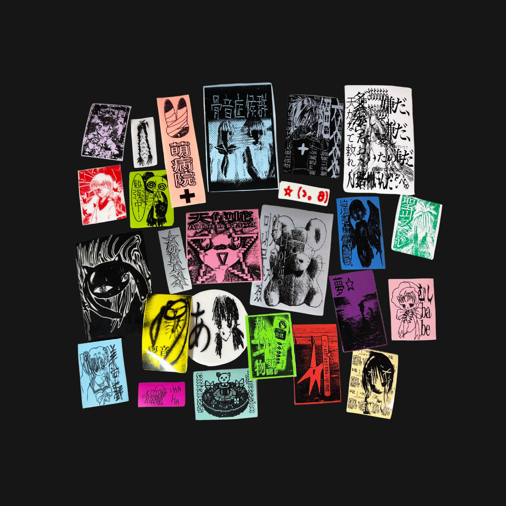 MEWGODOW - BIZARRE STICKER PACK