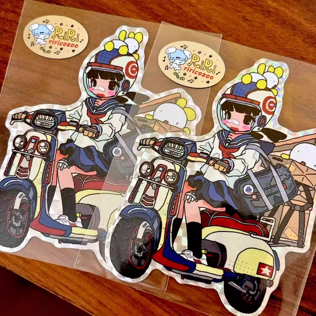 RIRICOZOO - CUBE CANDIES STICKER SHEETS