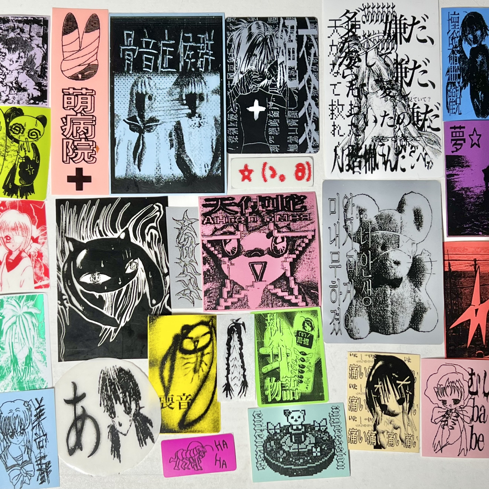 MEWGODOW - BIZARRE STICKER PACK