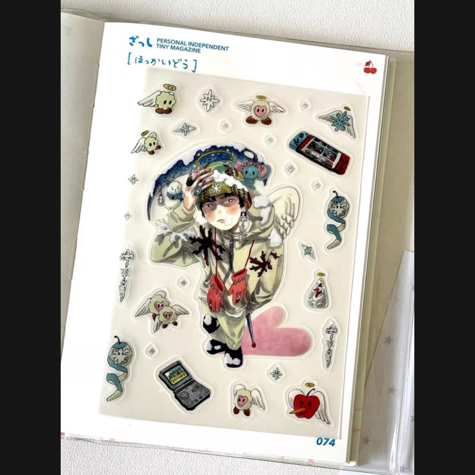 RUILIN ZHAO - SNOW ANGEL STICKER SHEET