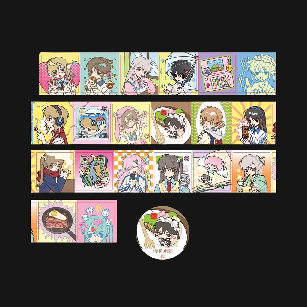 AGUGU - LEISURE MOMENT STICKER ROLL