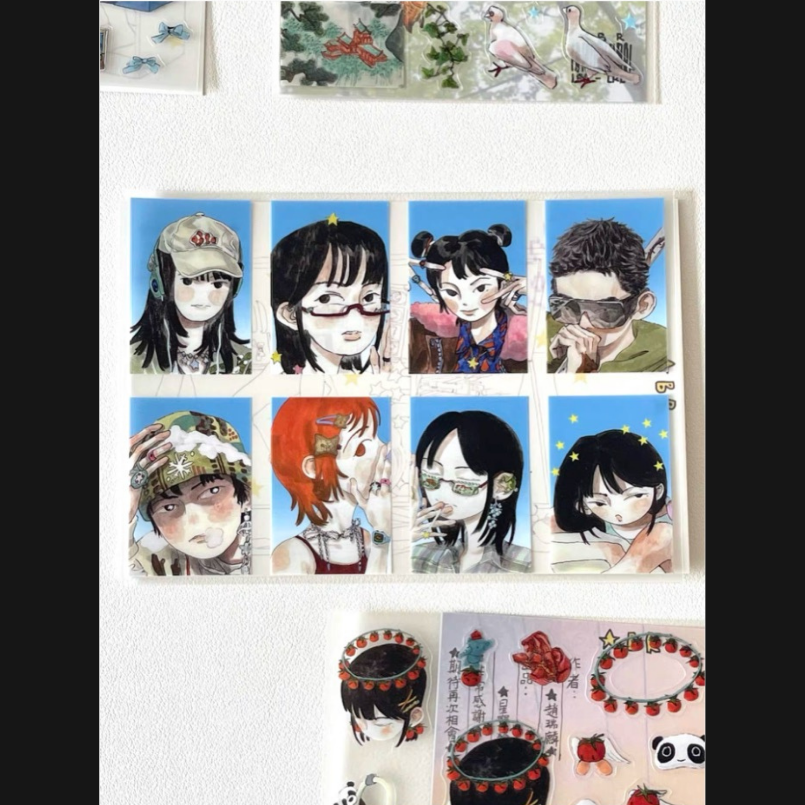 RUILIN ZHAO - FRIEND'S ID PHOTOS STICKER SHEET