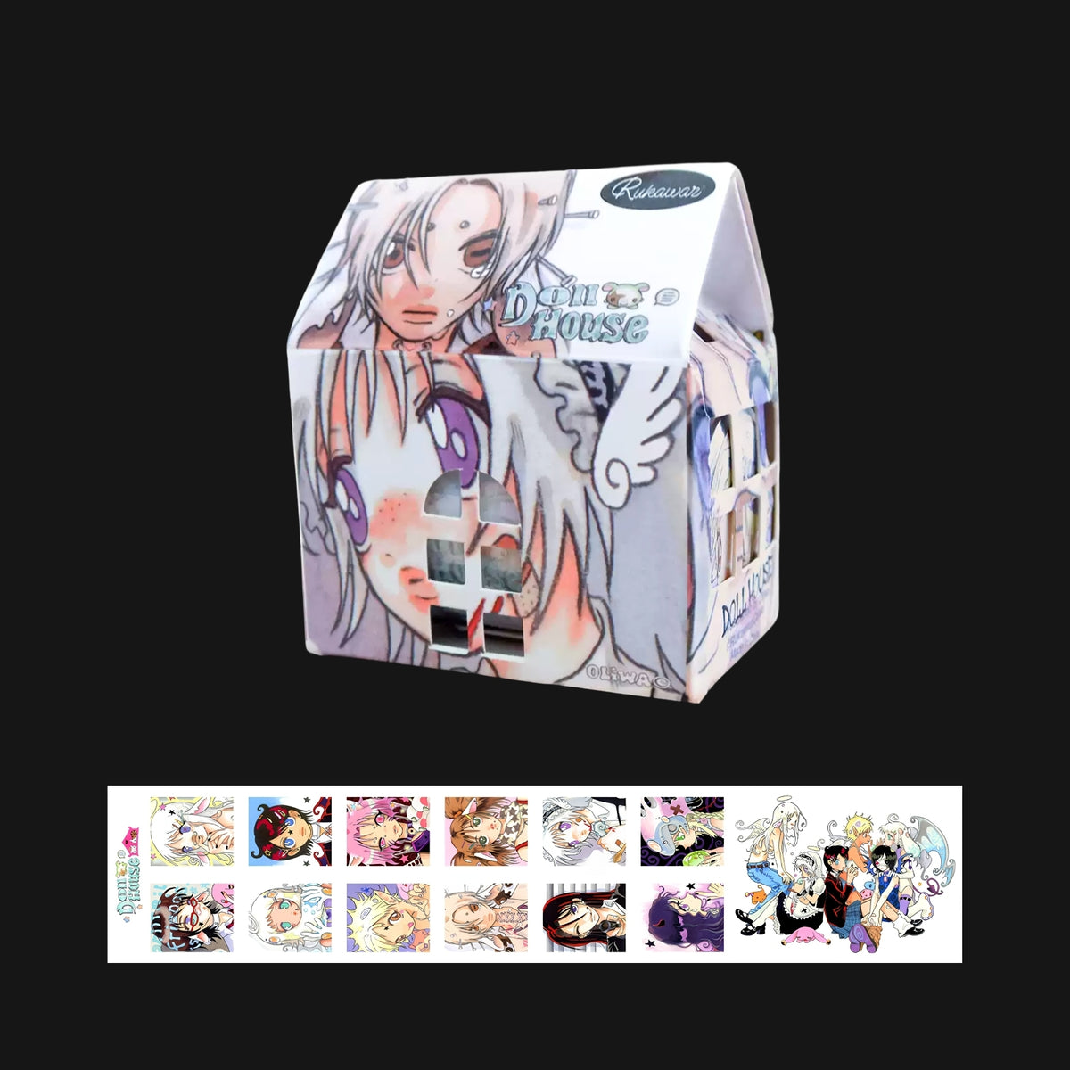 OLIWA X RUKAWAZ - DOLL HOUSE STICKER ROLL