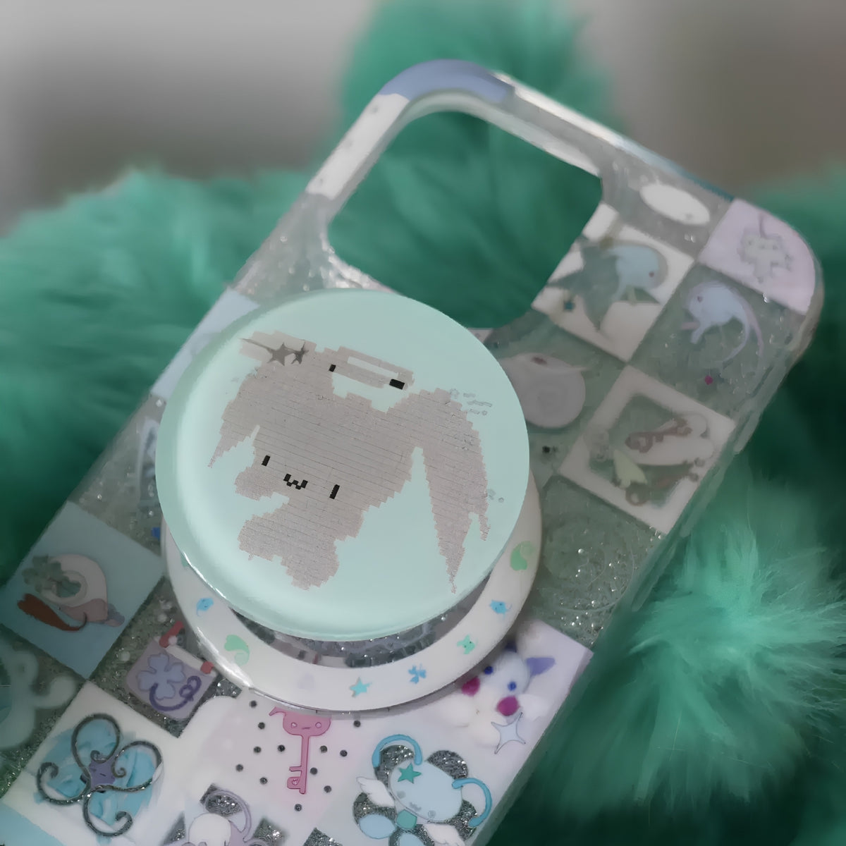 ALLDOLLSCODE X YOGURT BINGE - ( : 3 ) MAGNETIC PHONE GRIP