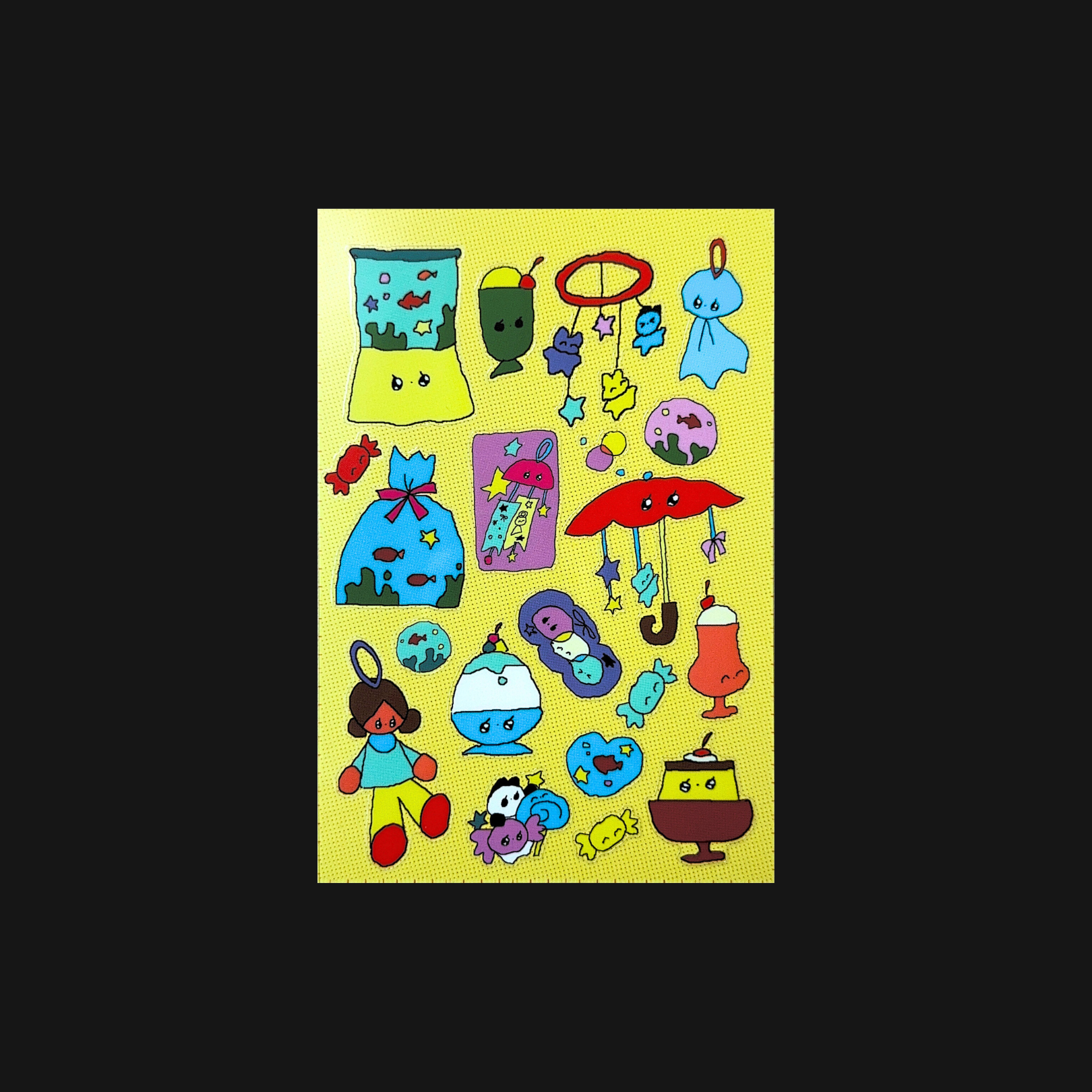 YAO x Creamhoney - Old Memories Sticker Sheet