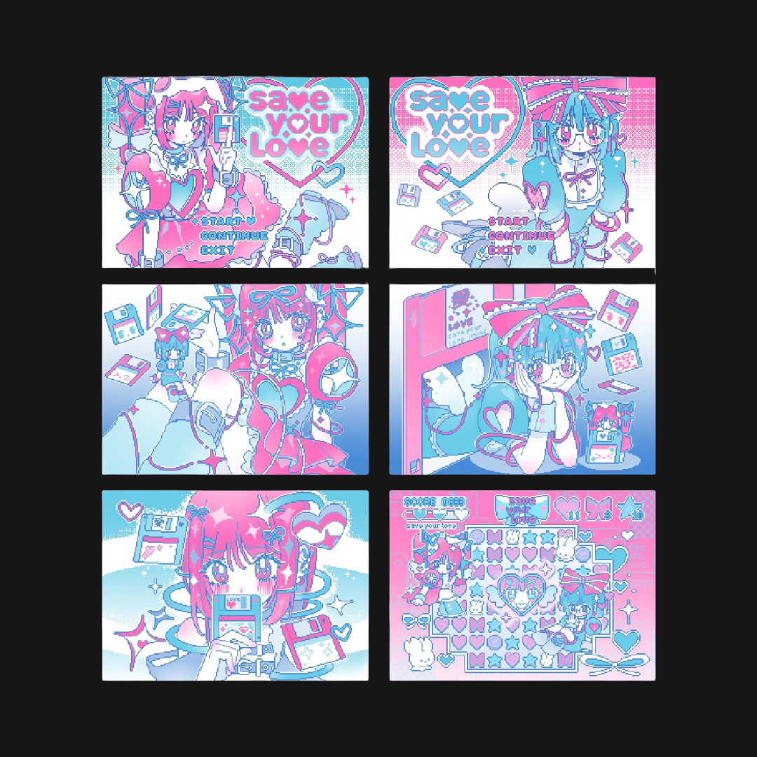 ANARRATOR - Save Your Love Postcard Set