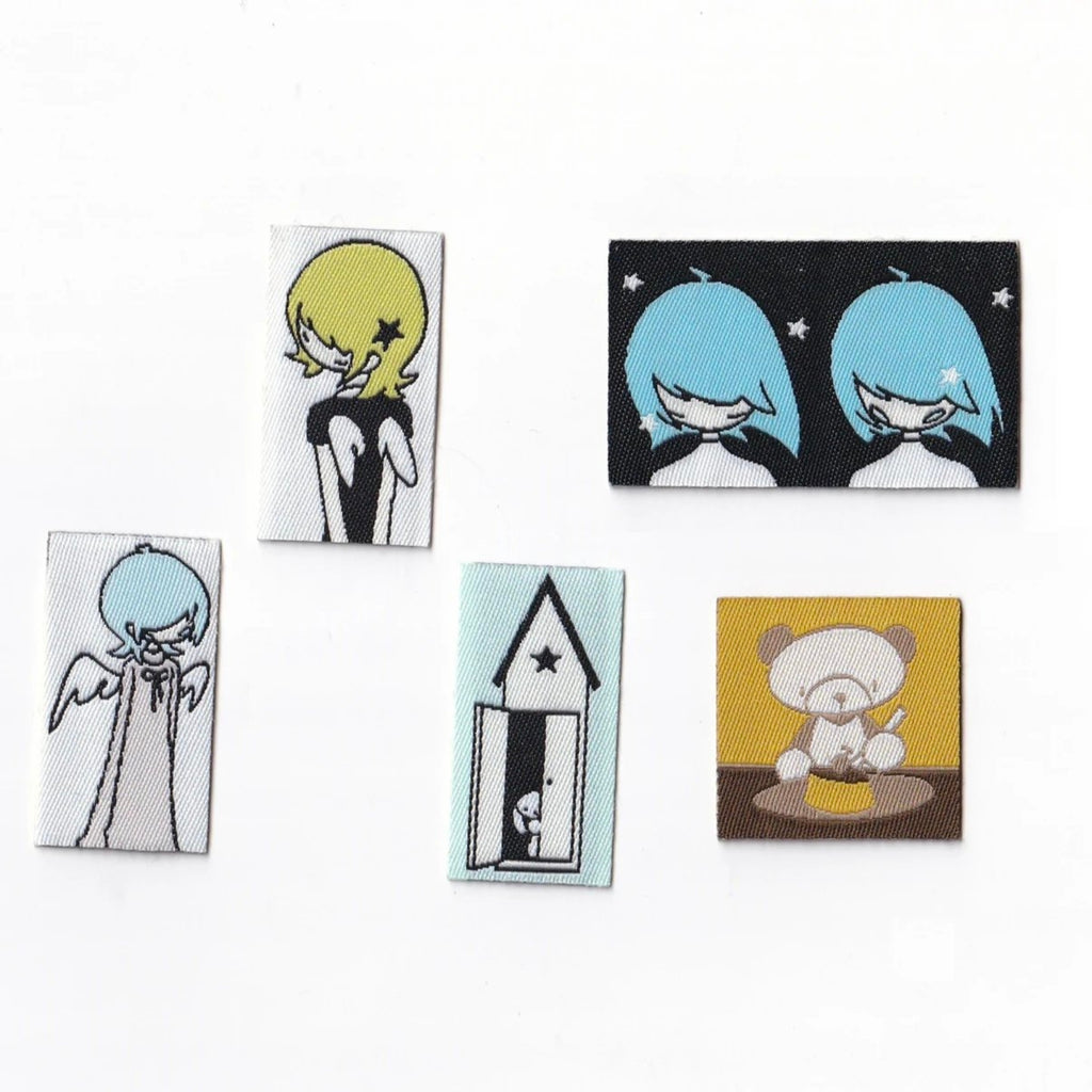 COLDRINKS - PASS BY ANGEL FABRIC STICKER PACK