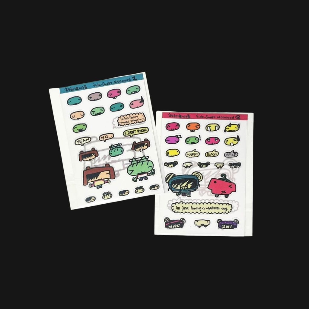 FLUFFY RATS - ///O STICKER SHEET