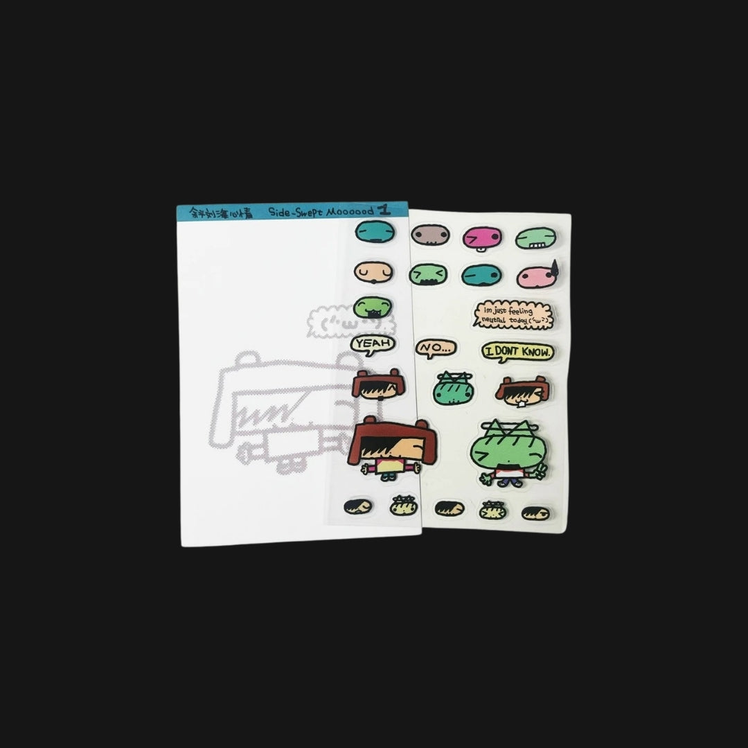 FLUFFY RATS - ///O STICKER SHEET