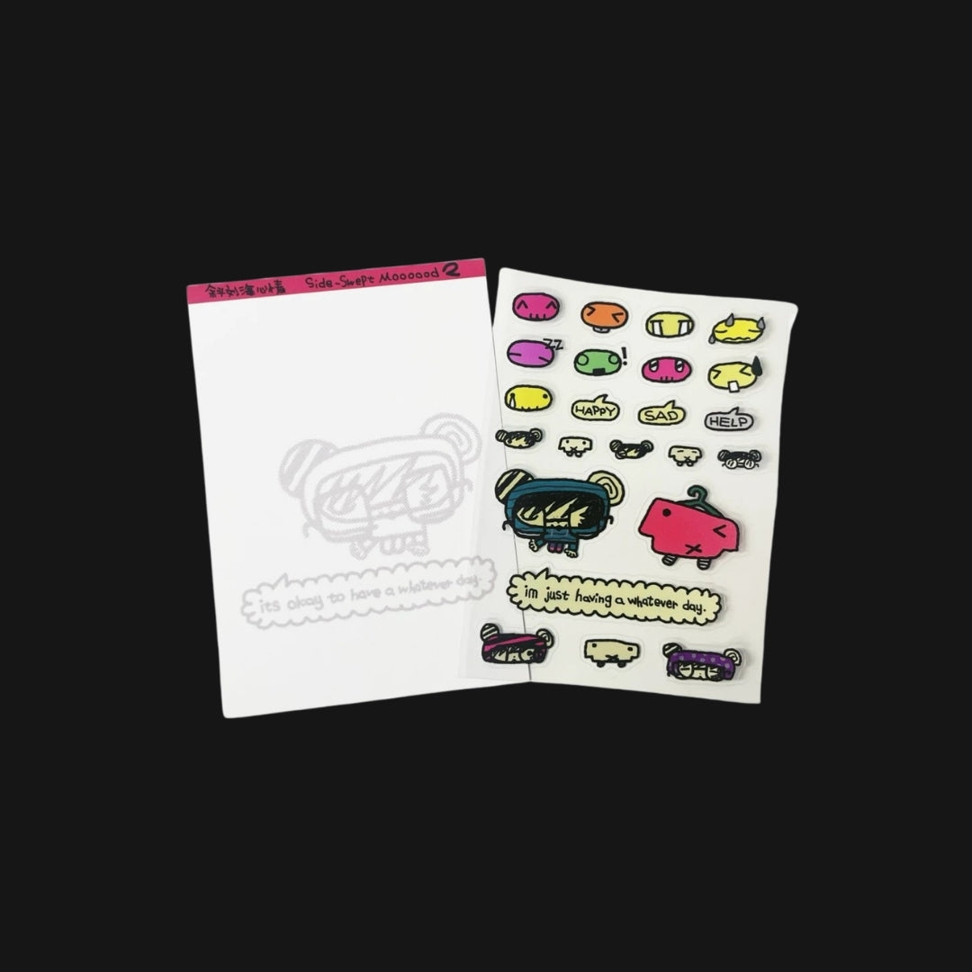 FLUFFY RATS - ///O STICKER SHEET