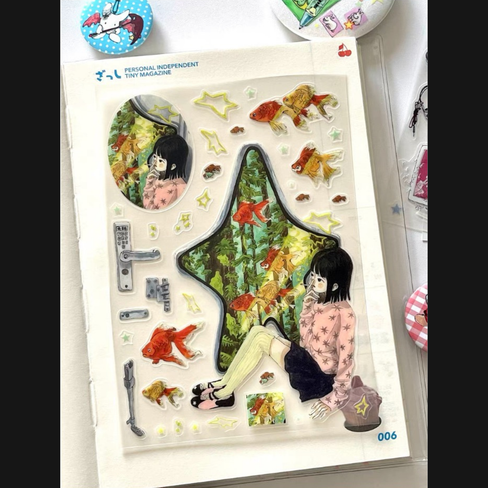 RUILIN ZHAO - STAR SUBMARINE STICKER SHEET