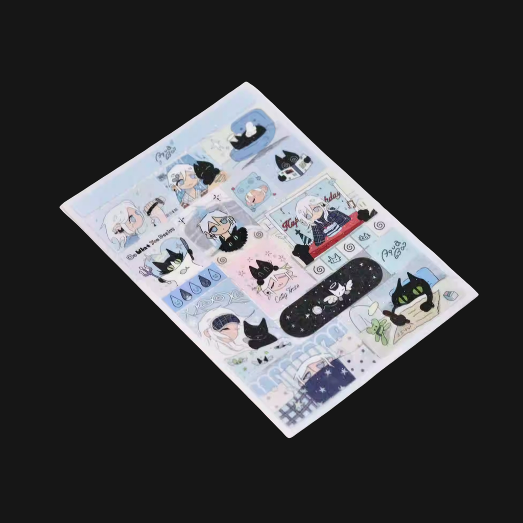 AHEAVEN - RAINY DAY STICKER SHEET