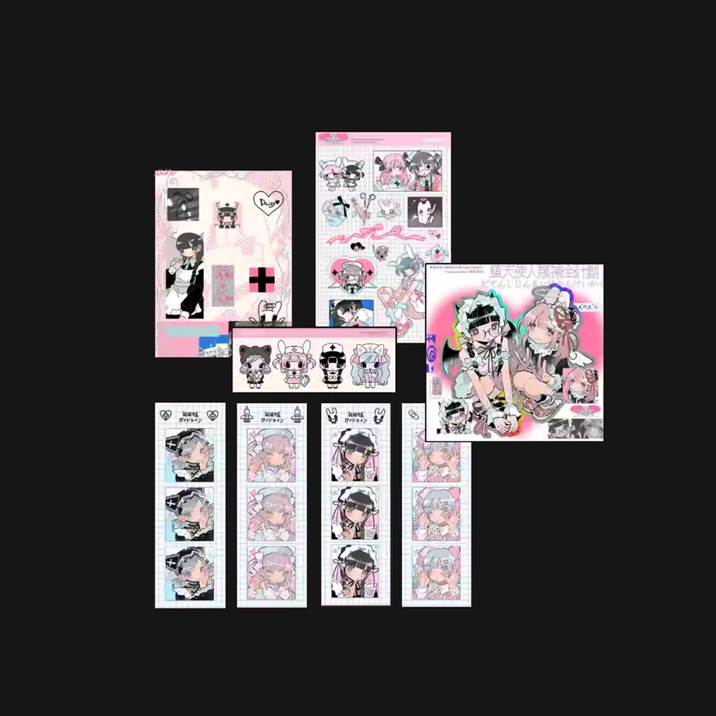 CACA CERULEAN - XIAOWUSHUAI STICKER SHEET SET
